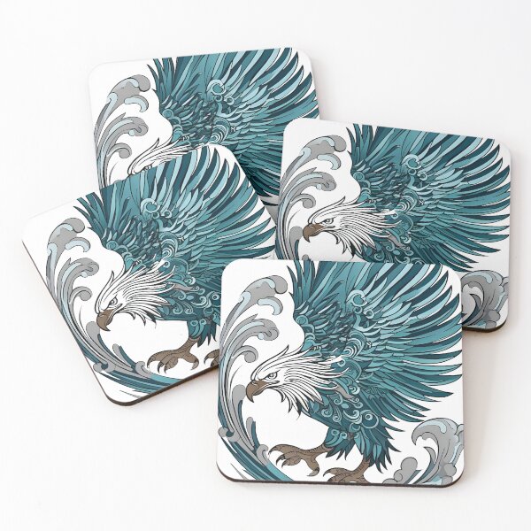 Item preview, blue eagle art designed and sold by aliraweb.