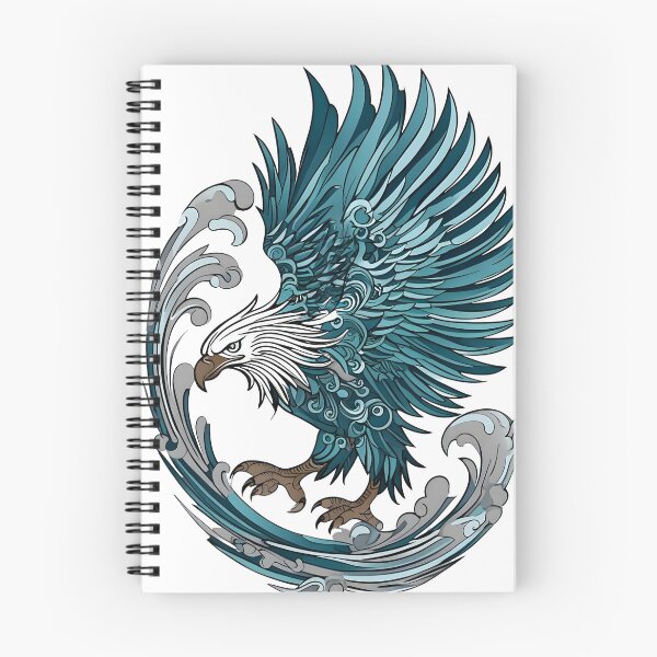 Item preview, blue eagle art designed and sold by aliraweb.