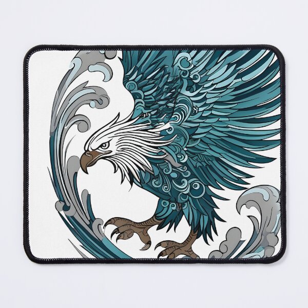 Item preview, blue eagle art designed and sold by aliraweb.
