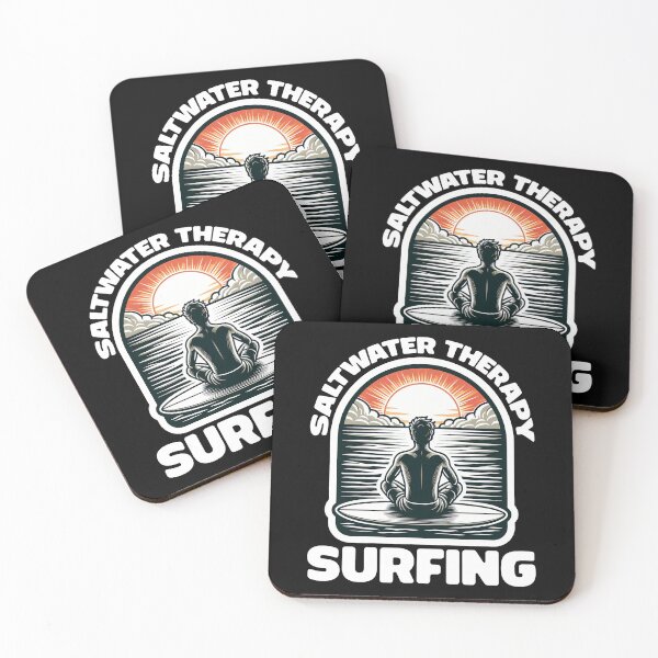 Item preview, SALTWATER THERAPY - SURFING GIFT designed and sold by KEF Custom.
