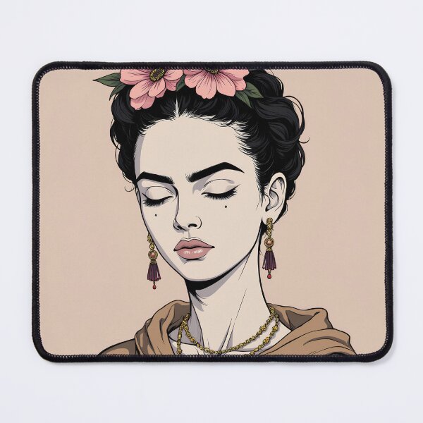 Item preview, Frida Kahlo collection in pink tones - 4 designed and sold by vsartmaking.
