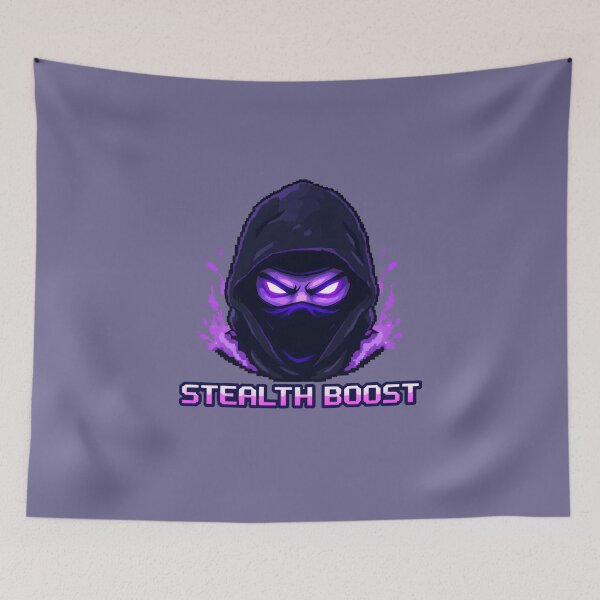 Item preview, Power-Up: Stealth Boost designed and sold by Jollys-ArtShop.