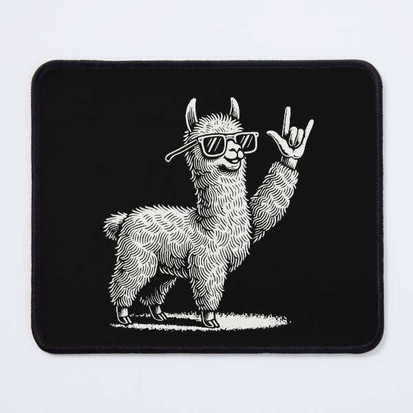 Item preview, Rock Music Llama Festival Concert Design designed and sold by LuminOrb.