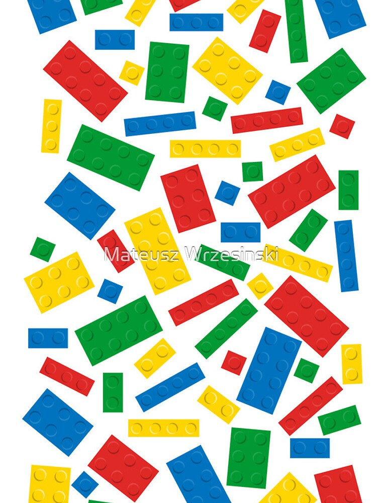 Thumbnail 4 of 4, iPhone Case, Colorful Building Block Pattern Design designed and sold by mateuszwrz.