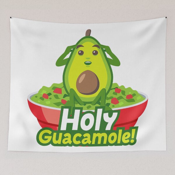 Item preview, JoyPixels™ Holy Guacamole Avocado Emoji designed and sold by JoyPixels.