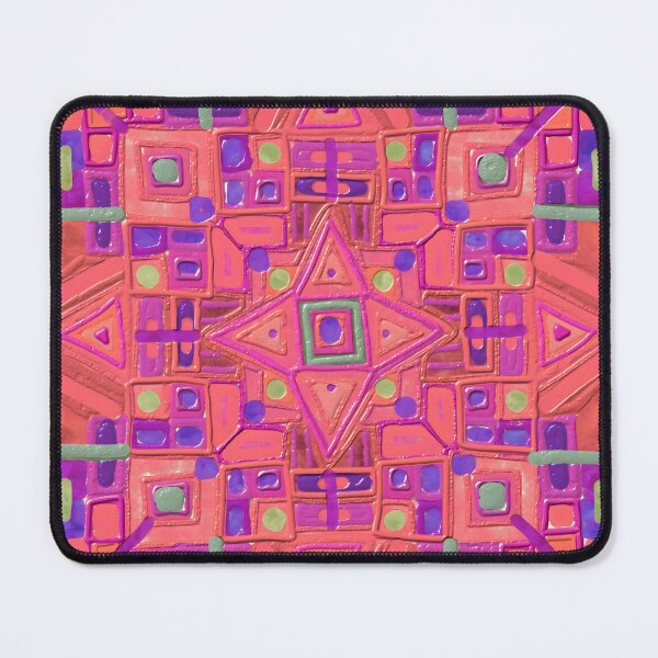 Item preview, Klimt coral shapes designed and sold by bekki smith.