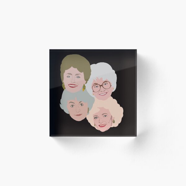 The Golden Girls Acrylic Block