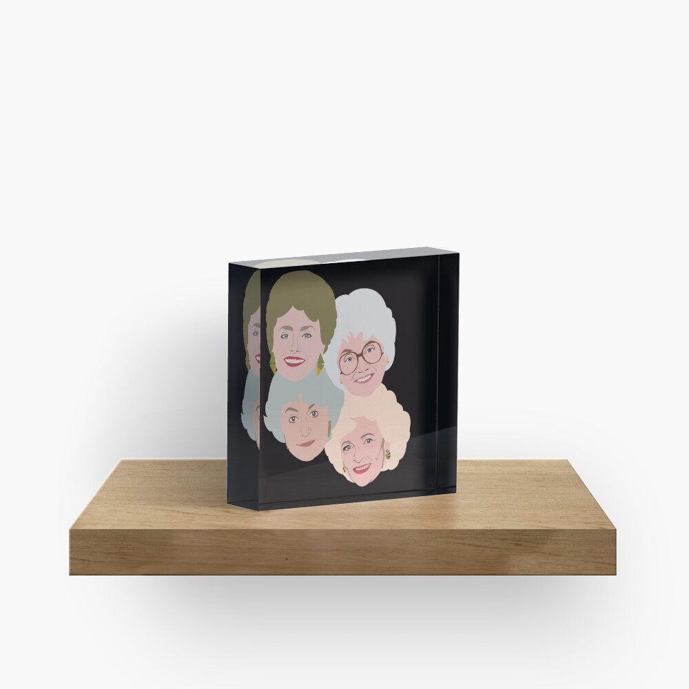 The Golden Girls Acrylic Block