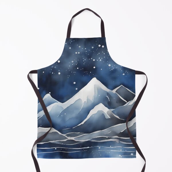 Item preview, Blue and White Mountains designed and sold by CalmnessbyChoice.