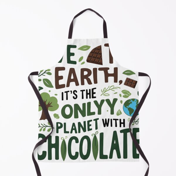 Item preview, Save the Earth, It's the Only Planet with Chocolate designed and sold by bheru4u.