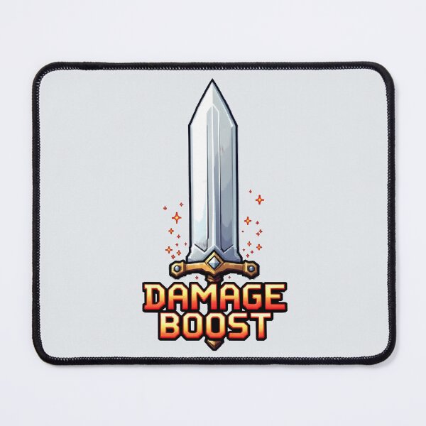 Item preview, Power-Up: Damage Boost designed and sold by Jollys-ArtShop.