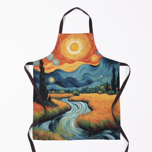 Item preview, Starry Day - Van Gogh Style designed and sold by chromavibes-art.