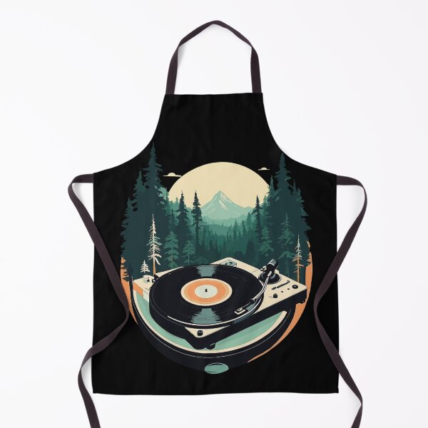 Item preview, Music Streetwear Outfit Turntable Forest designed and sold by LuminOrb.