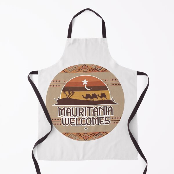 Item preview, Mauritania Welcomes Flag Map Nouakchott, Sahara, Adrar designed and sold by AnimalsDH305.