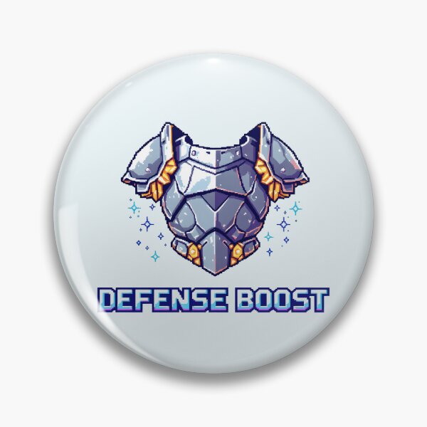 Item preview, Power-Up: Defense Boost designed and sold by Jollys-ArtShop.