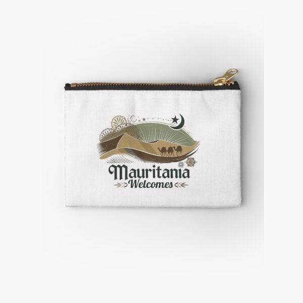 Item preview, Mauritania Welcomes Flag Map Nouakchott, Sahara, Adrar designed and sold by AnimalsDH305.
