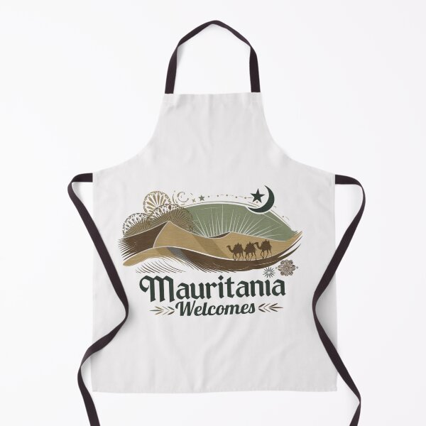 Item preview, Mauritania Welcomes Flag Map Nouakchott, Sahara, Adrar designed and sold by AnimalsDH305.