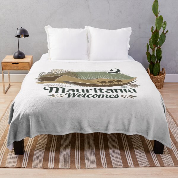 Item preview, Mauritania Welcomes Flag Map Nouakchott, Sahara, Adrar designed and sold by AnimalsDH305.