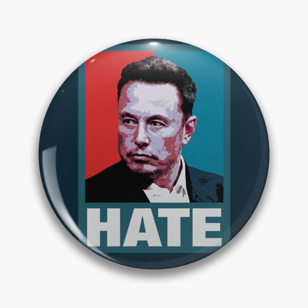 Item preview, HATE MUSK designed and sold by Paparaw.