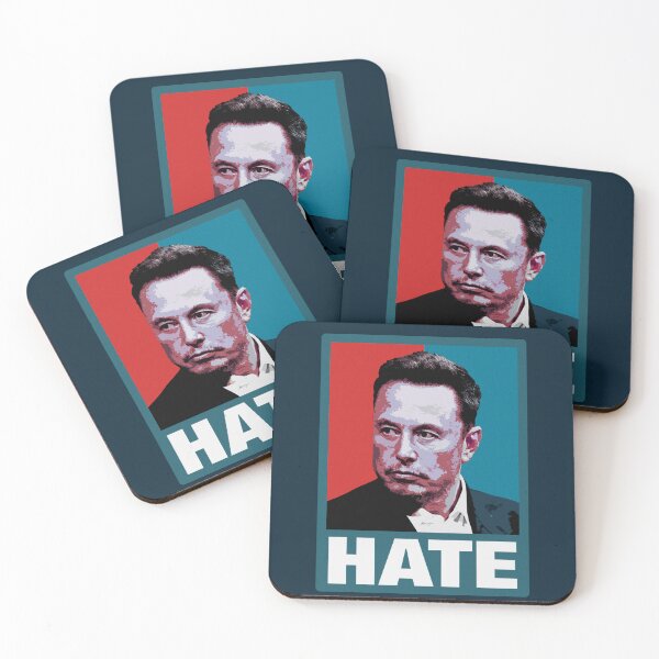 Item preview, HATE MUSK designed and sold by Paparaw.