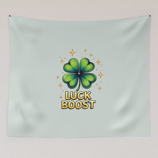 Item preview, Power-Up: Luck Boost designed and sold by Jollys-ArtShop.