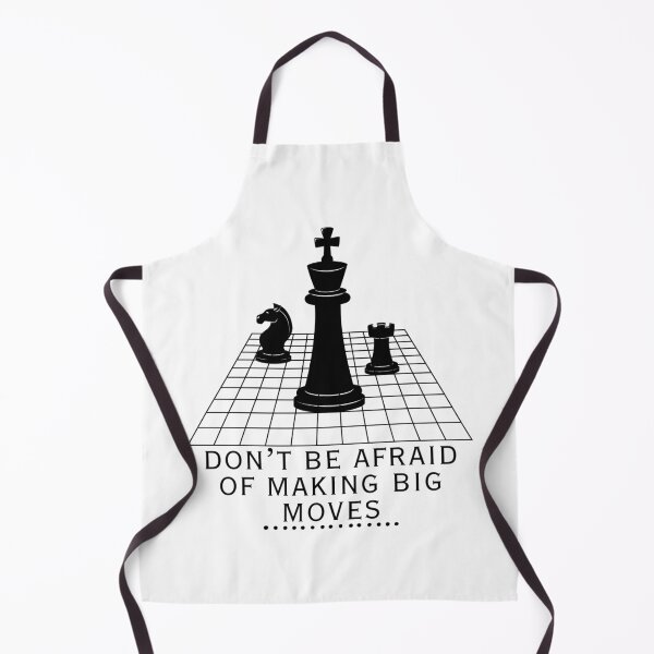 Item preview, Don't be afraid of making big moves - Chess Pieces - Motivational/ Inspirational quotes designed and sold by TishCO.