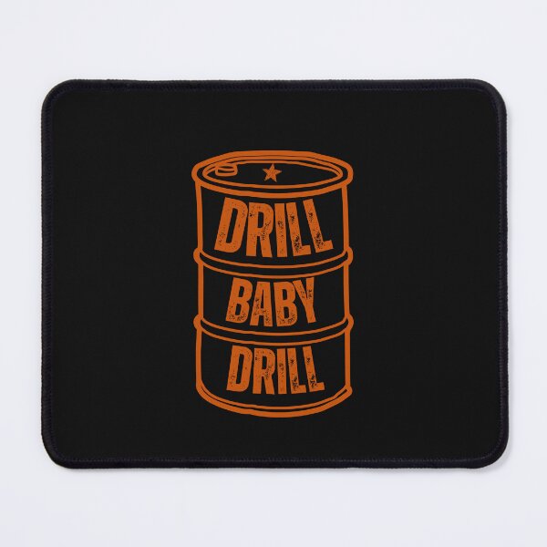 Item preview, Drill Baby Drill - Bold Orange designed and sold by MolnFabrik.