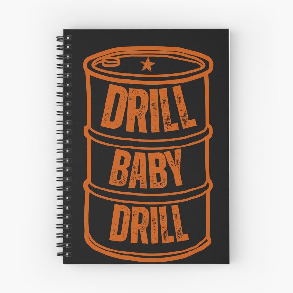 Item preview, Drill Baby Drill - Bold Orange designed and sold by MolnFabrik.