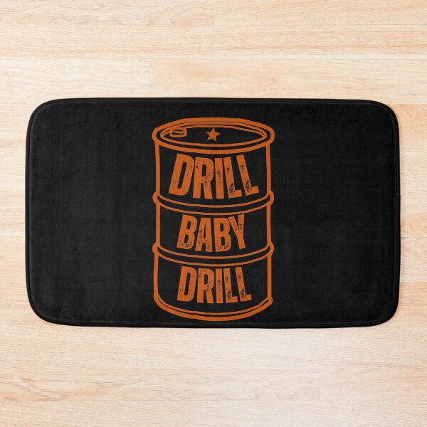 Item preview, Drill Baby Drill - Bold Orange designed and sold by MolnFabrik.