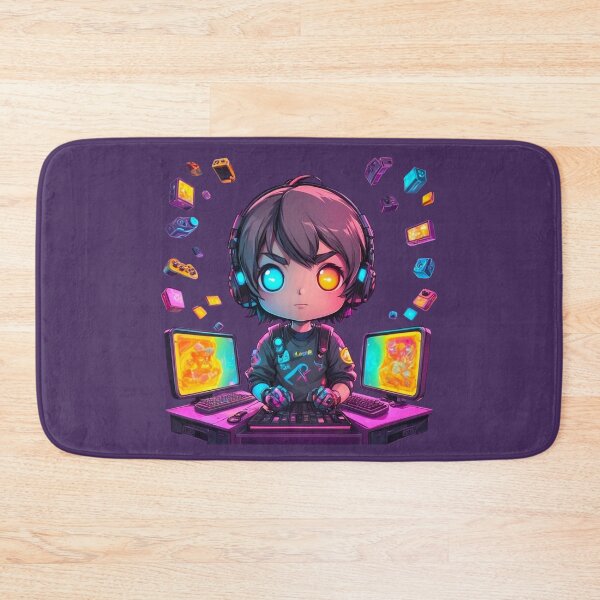Item preview, Chibi Arcade Academy: Highly Addictive Neon Gaming Meets Learning designed and sold by Pixel Palette.