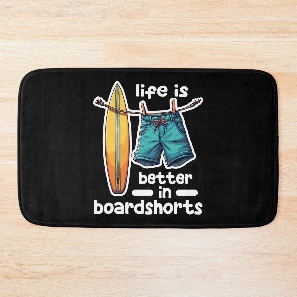 Item preview, LIFE IS BETTER IN BOARDSHORTS - SURFING GIFT designed and sold by KEF Custom.