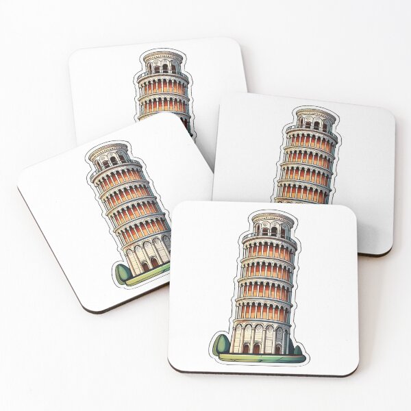 Item preview, pisa tower sticker designed and sold by BABA1655.