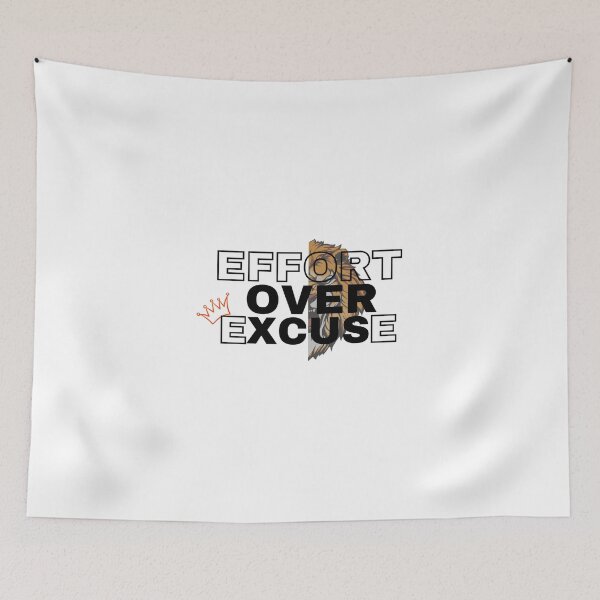 Item preview, EFFORT OVER EXCUSE - Motivational/ Inspirational quotes designed and sold by TishCO.