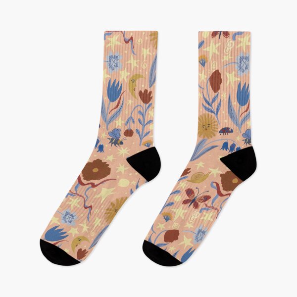 Item preview, Matisse-Inspired Celestial Garden Pattern Illustration Jemma Jamie Skidmore  designed and sold by Jemma Jamie Skidmore.