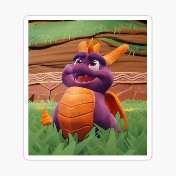 Vista previa del artículo con la obra «Grasa Spyro», diseñado y vendido por GingeSwagTia.