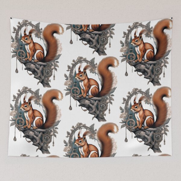 Item preview, Baroque surrealist squirrel designed and sold by PhilDreams.