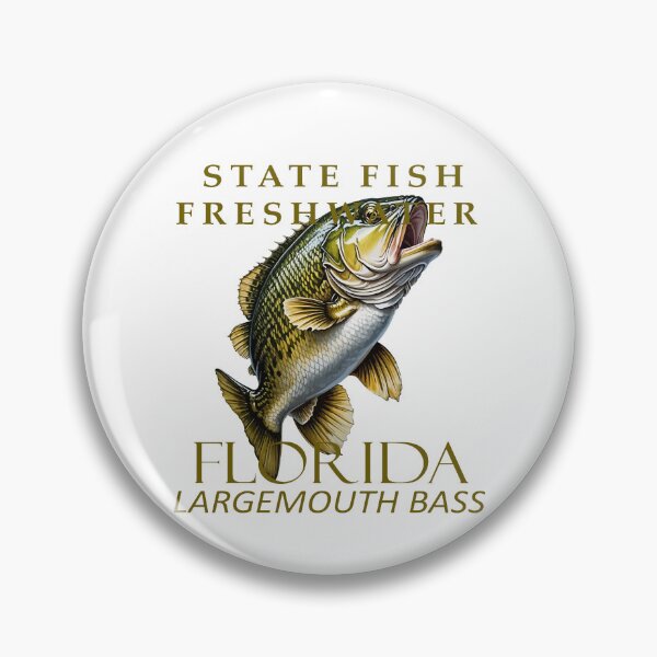 Item preview, Florida Fresh Water Fish Largemouth Bass designed and sold by taiche.