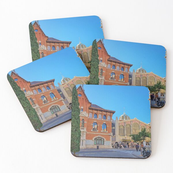 Item preview, Plaza del Mercado. Valencia designed and sold by Tereza Pilar  Art.