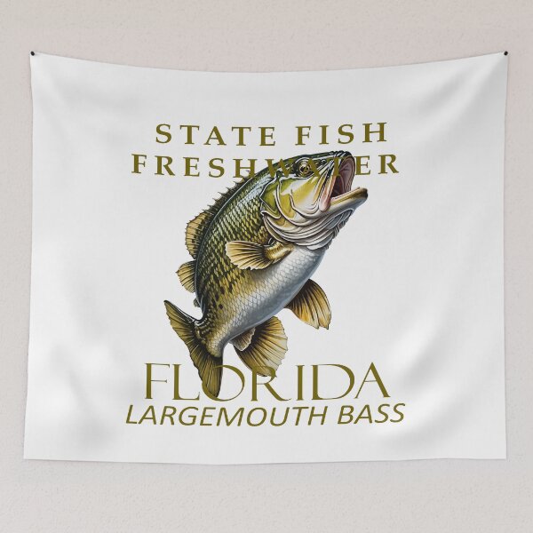 Item preview, Florida Fresh Water Fish Largemouth Bass designed and sold by taiche.