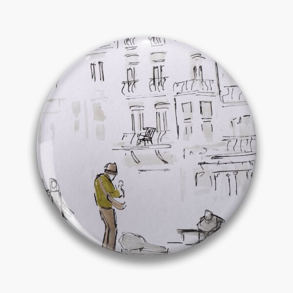 Item preview, Busker playing guitar drawing designed and sold by MikeJory.