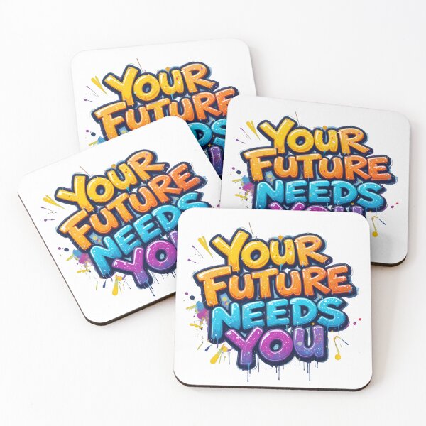 Item preview, Your Future Needs You - Motivational Typography Design designed and sold by SalahuTheBoss.