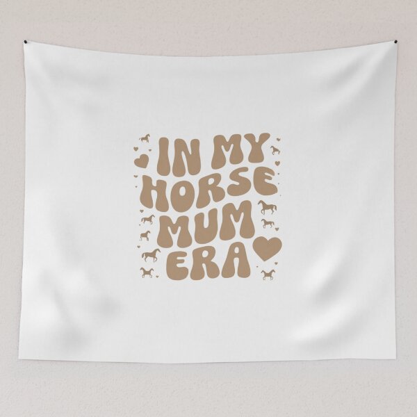 Item preview, In My Horse Mum Era designed and sold by CreatedbyKandJ.