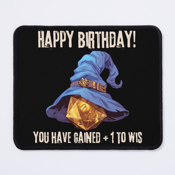 Item preview, Funny DnD Happy Birthday Wisdom designed and sold by Nightarcade.