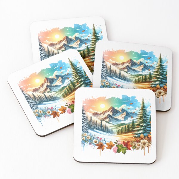 Item preview, Seasons landscape designed and sold by 23NOMAD.