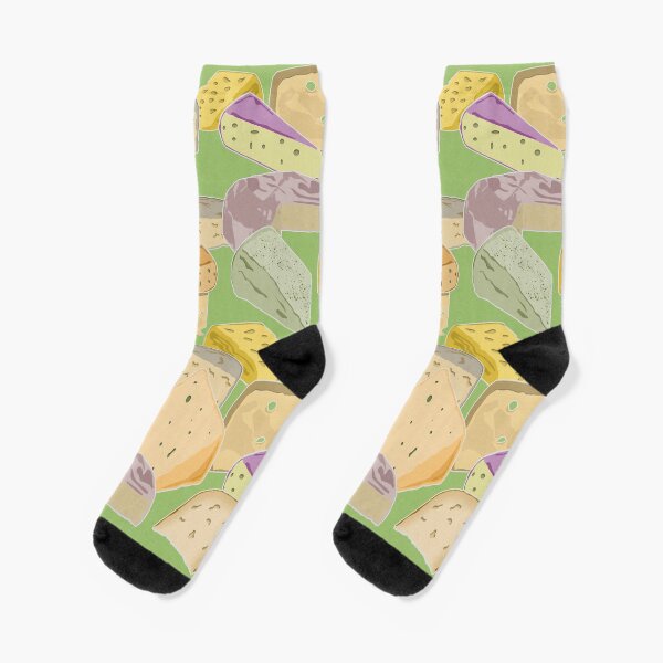 Aperçu de l'œuvre Chaussettes au fromage créée et vendue par designvans.