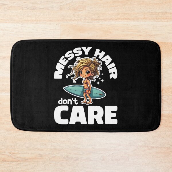Item preview, MESSY HAIR DON'T CARE - LADY SURFER GIFT designed and sold by KEF Custom.