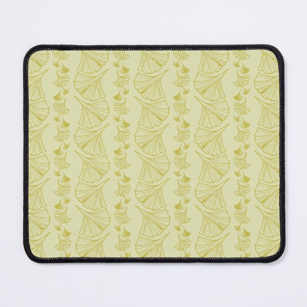 Item preview, Tumbling Ginkgo on pale gold designed and sold by LisaLeQuelenec.