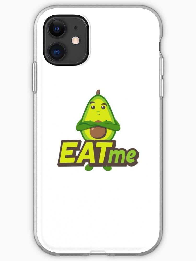 Joypixels Eat Me Avocado Emoji Iphone Case Cover By Joypixels Redbubble