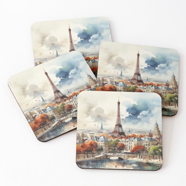 Item preview, Paris skyline  designed and sold by MiraCleAI.