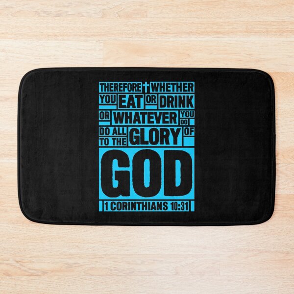Item preview, 1 Corinthians 10:31 Eat or Drink designed and sold by plushism.